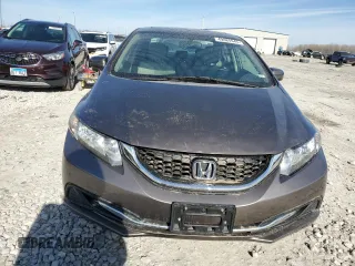 2015 Honda Civic EX with VIN 19XFB2F82FE044594, listed as a Copart auction lot 49884945 with 82,094 mi miles and Salvage Title. Bid and sale history available at DreamBid. Image 5.
