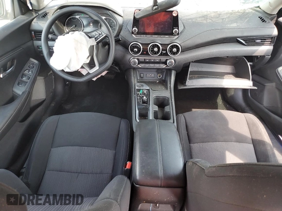 2024 Nissan Sentra SV with VIN 3N1AB8CVXRY222118, listed as a Copart auction lot 55432235 with 45,156 mi miles and Non Repairable. Bid and sale history available at DreamBid. Image 8.