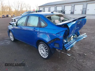 2011 Ford Focus SES with VIN 1FAHP3GN8BW165687, listed as a IAAI auction lot 41854781 with 153,445 mi miles. Bid and sale history available at carsss.com. Image 3.