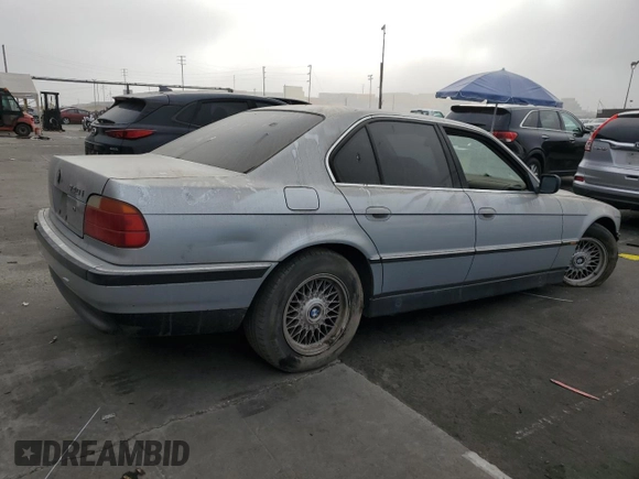 1995 BMW 7 Series 740i with VIN WBAGF6324SDH08566, listed as a Copart auction lot 86074374 with 0 mi miles and Clean Title. Bid and sale history available at carsss.com. Image 3.