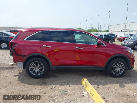 2019 Kia Sorento LX with VIN 5XYPG4A3XKG527468, listed as a IAAI auction lot 41904631 with 93,525 mi miles. Bid and sale history available at carsss.com. Image 14.