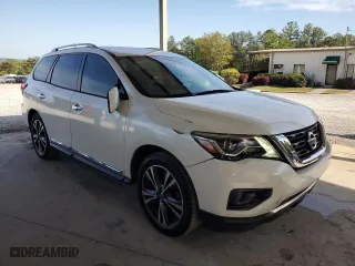 2017 Nissan Pathfinder S with VIN 5N1DR2MM6HC600043, listed as a Copart auction lot 52933735 with 160,750 mi miles and Clean Title. Bid and sale history available at carsss.com. Image 4.