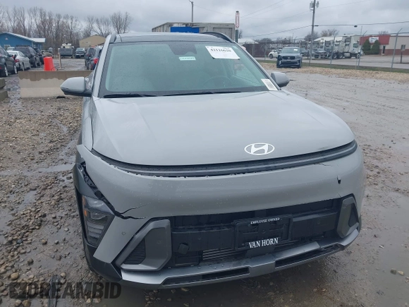 2024 Hyundai Kona Limited with VIN KM8HECA33RU040170, listed as a IAAI auction lot 42116620 with 6,810 mi miles and . Bid and sale history available at carsss.com. Image 6.