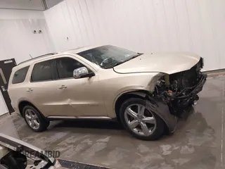 2011 Dodge Durango Citadel with VIN 1D4RE5GG7BC695817, listed as a IAAI auction lot 41596051 with 196,661 mi miles. Bid and sale history available at carsss.com. Image 14.