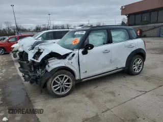 2015 MINI Countryman S with VIN WMWZC5C54FWP45274, listed as a Copart auction lot 47877695 with Not Provided miles and Salvage Title. Bid and sale history available at DreamBid. Image 1.