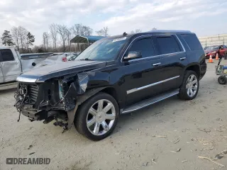 2015 Cadillac Escalade Premium with VIN 1GYS4CKJ4FR275695, listed as a Copart auction lot 44108685 with 134,470 mi miles and Salvage Title. Bid and sale history available at carsss.com. Image 1.