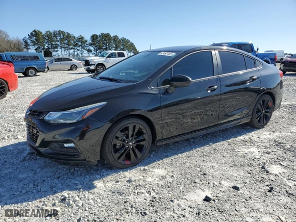 2018 Chevrolet Cruze LT with VIN 1G1BE5SM7J7168937, listed as a Copart auction lot 49497455 with 81,088 mi miles and Salvage Title. Bid and sale history available at carsss.com. Image 1.