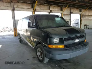 2004 Chevrolet Express Cargo Van with VIN 1GCGG29V741185720, listed as a Copart auction lot 47663105 with 349,215 mi miles and Salvage Title. Bid and sale history available at carsss.com. Image 12.