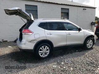 2015 Nissan Rogue S with VIN KNMAT2MT1FP541361, listed as a Copart auction lot 70665994 with 144,854 mi miles and Salvage Title. Bid and sale history available at carsss.com. Image 3.