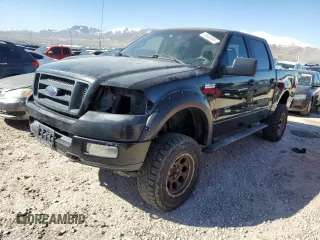 2004 Ford F-150 XLT with VIN 1FTPW145X4KB56386, listed as a Copart auction lot 50663805 with 276,600 mi miles and Clean Title. Bid and sale history available at carsss.com. Image 1.