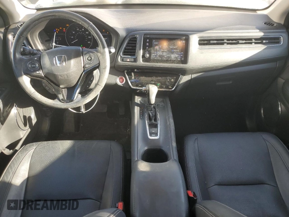 2019 Honda HR-V EX-L with VIN 3CZRU6H72KM721883, listed as a Copart auction lot 43215435 with 46,670 mi miles and Salvage Title. Bid and sale history available at carsss.com. Image 8.