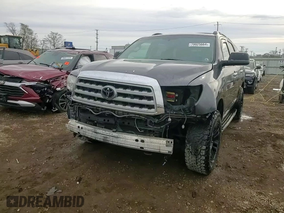 2012 Toyota Sequoia Limited with VIN 5TDJW5G18CS059829, listed as a Copart auction lot 79925664 with 281,249 mi miles and Salvage Title. Bid and sale history available at carsss.com. Image 15.