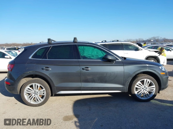 2020 Audi Q5 Premium Plus with VIN WA1BNAFY9L2076400, listed as a IAAI auction lot 41491879 with 34,854 mi miles. Bid and sale history available at carsss.com. Image 13.