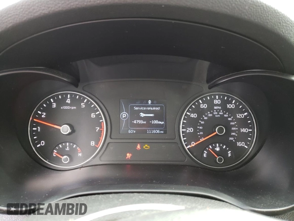 2018 Kia Optima EX with VIN 5XXGU4L38JG205047, listed as a Copart auction lot 49310425 with 111,606 mi miles and Salvage Title. Bid and sale history available at carsss.com. Image 9.