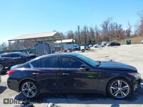 2015 Infiniti Q50 Premium z VIN JN1BV7AR2FM416586, wystawiony jako IAAI lot #41728760 z przebiegiem 138 446 mil mil oraz . Historia ofert i sprzedaży dostępna na DreamBid. Obrazek 14.