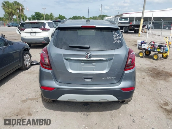 2019 Buick Encore Preferred with VIN KL4CJASB0KB858150, listed as a IAAI auction lot 42054631 with 43,624 mi miles. Bid and sale history available at carsss.com. Image 17.