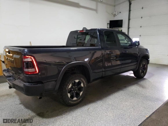 2019 Ram 1500 Rebel with VIN 1C6RRFEG0KN869572, listed as a Copart auction lot 79918594 with 90,961 mi miles and Clean Title. Bid and sale history available at carsss.com. Image 3.