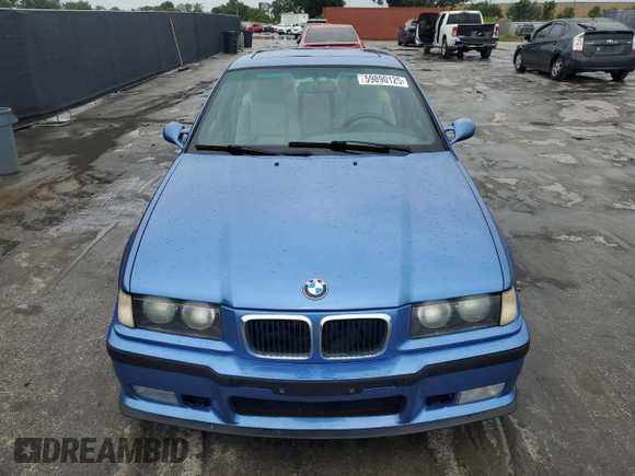 1998 BMW M3 with VIN WBSCD932XWEE08788, listed as a Copart auction lot 59890125 with 207,434 mi miles and Salvage title. Bid and sale history available at DreamBid. Image 5.