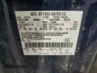 2010 Ford F-150 XL с VIN 1FTFX1EV8AFB97918, выставлен на аукционе Copart как лот 62722895 с пробегом 227 105 миль миль и Чистый • Clean title. История ставок и продаж доступна на DreamBid. Изображение 12.