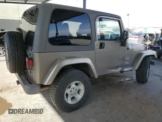 2003 Jeep Wrangler Sahara with VIN 1J4FA59S83P303347, listed as a Copart auction lot 51811755 with 145,640 mi miles and Clean title. Bid and sale history available at DreamBid. Image 3.