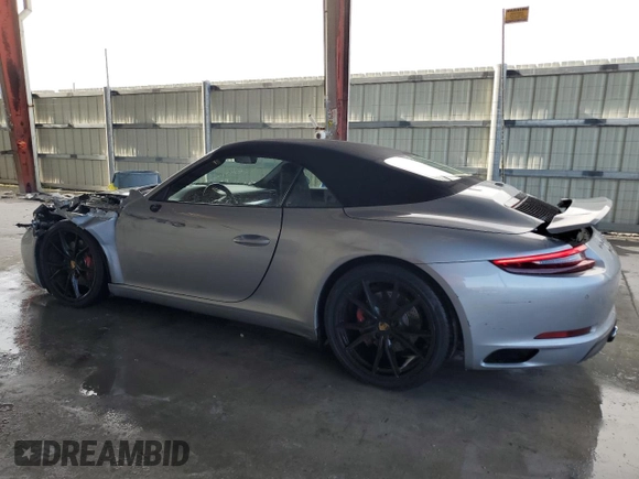 2017 Porsche 911 Carrera S with VIN WP0CB2A91HS155902, listed as a Copart auction lot 66079094 with 133,153 mi miles and Salvage Title. Bid and sale history available at carsss.com. Image 2.