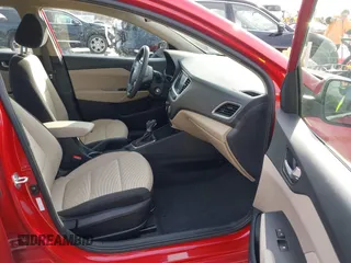 2022 Hyundai Accent SEL with VIN 3KPC24A67NE176446, listed as a IAAI auction lot 41492574 with 31,194 mi miles. Bid and sale history available at carsss.com. Image 5.