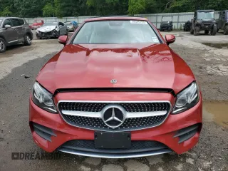 2018 Mercedes-Benz E 400 with VIN WDD1K6FB6JF062324, listed as a Copart auction lot 58595125 with 47,570 mi miles and Salvage title. Bid and sale history available at DreamBid. Image 5.