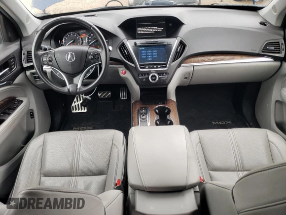 2019 Acura MDX Sport Hybrid w/Advance Pkg with VIN 5J8YD7H72KL000117, listed as a Copart auction lot 68556373 with 62,368 mi miles. Bid and sale history available at carsss.com. Image 8.
