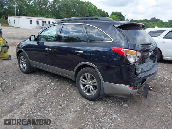 2012 Hyundai Veracruz Limited with VIN KM8NU4CC8CU187326, listed as a IAAI auction lot 42309747 with 180,000 mi miles and . Bid and sale history available at DreamBid. Image 3.
