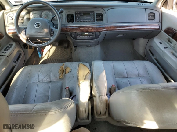 2004 Mercury Grand Marquis LS Premium with VIN 2MHFM75W04X671536, listed as a Copart auction lot 70319104 with 165,989 mi miles and Clean Title. Bid and sale history available at carsss.com. Image 8.