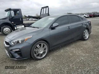 2021 Kia Forte LXS with VIN 3KPF24AD8ME387956, listed as a Copart auction lot 47237575 with 50,337 mi miles and Salvage Title. Bid and sale history available at carsss.com. Image 1.