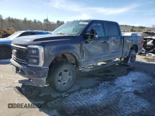 2024 Ford Super Duty F-250 SRW XL with VIN 1FT8W2BA3RED82706, listed as a Copart auction lot 45363815 with 8,407 mi miles and Salvage Title. Bid and sale history available at carsss.com. Image 1.