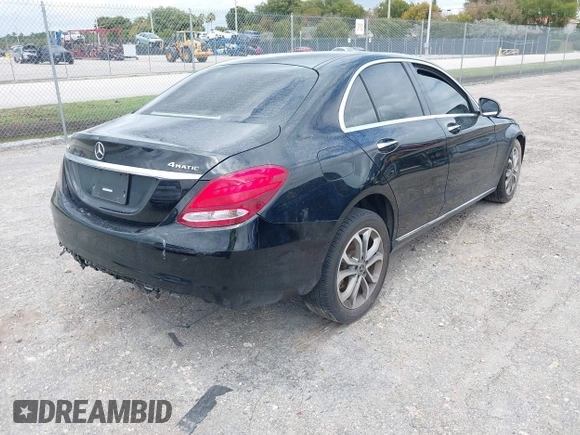 2017 Mercedes-Benz C 300 with VIN 55SWF4KB6HU212346, listed as a IAAI auction lot 42011013 with 62,332 mi miles and . Bid and sale history available at carsss.com. Image 4.
