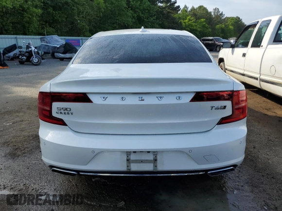 2017 Volvo S90 Inscription with VIN YV1A22ML0H1015015, listed as a Copart auction lot 49673973 with 70,257 mi miles. Bid and sale history available at carsss.com. Image 6.