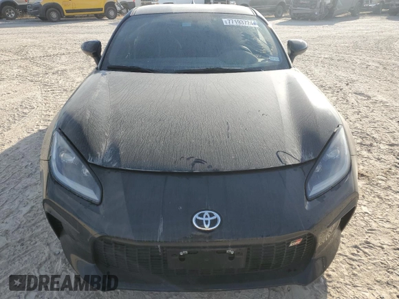 2022 Toyota GR86 Premium with VIN JF1ZNBF19N8753321, listed as a Copart auction lot 77193724 with 3,552 mi miles and Salvage Title. Bid and sale history available at carsss.com. Image 5.