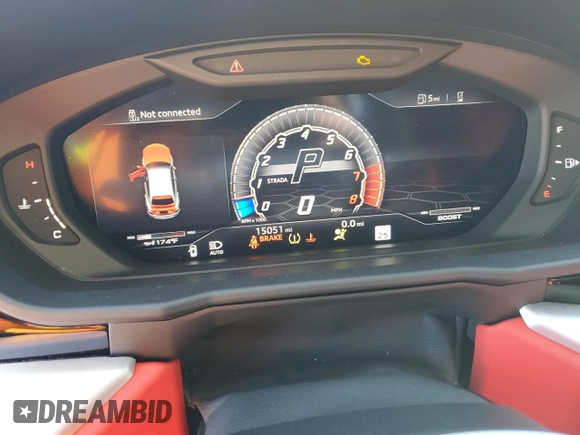 2019 Lamborghini Urus z VIN ZPBUA1ZL2KLA04482, wystawiony jako Copart lot #50124345 z przebiegiem 15 051 mil mil oraz Szkody całkowita. Historia ofert i sprzedaży dostępna na DreamBid. Obrazek 9.