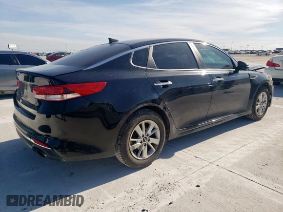 2017 Kia Optima LX with VIN 5XXGT4L32HG139088, listed as a Copart auction lot 57840865 with 115,449 mi miles and Salvage title. Bid and sale history available at DreamBid. Image 3.