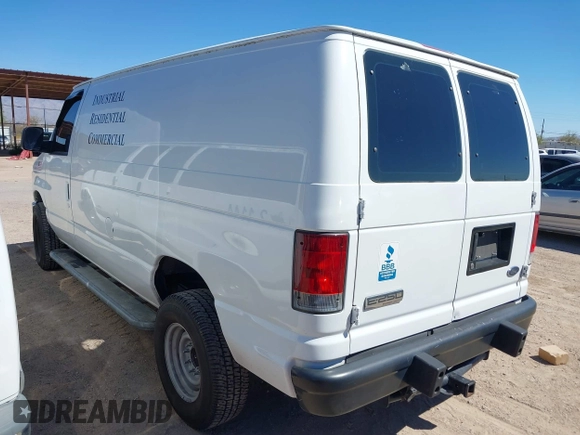 2008 Ford Econoline Cargo Commercial with VIN 1FTNE24W08DA83712, listed as a IAAI auction lot 41831945 with 395,004 mi miles and . Bid and sale history available at carsss.com. Image 3.