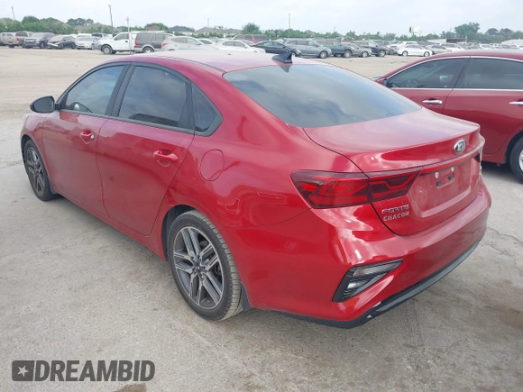 2019 Kia Forte S with VIN 3KPF34AD8KE042257, listed as a IAAI auction lot 42071529 with 81,612 mi miles. Bid and sale history available at carsss.com. Image 3.