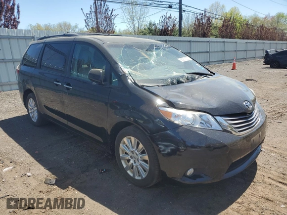 2015 Toyota Sienna Limited with VIN 5TDDK3DC6FS108792, listed as a Copart auction lot 55201005 with 98,616 mi miles and Salvage Title. Bid and sale history available at DreamBid. Image 4.