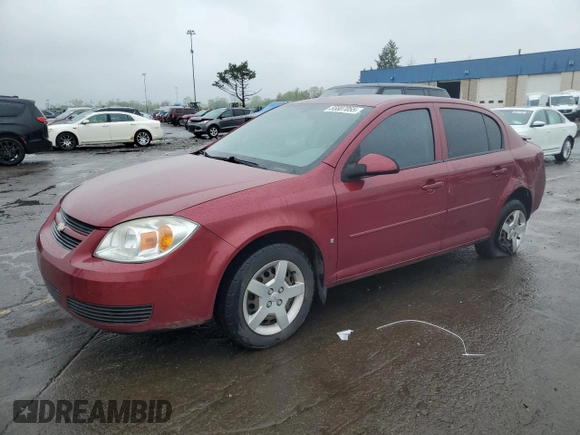 2007 Chevrolet Cobalt LT with VIN 1G1AL55F577219360, listed as a Copart auction lot 55807055 with 79,492 mi miles and Clean Title. Bid and sale history available at DreamBid. Image 1.