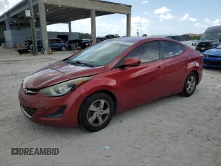 2015 Hyundai Elantra SE z VIN 5NPDH4AE5FH587724, wystawiony jako Copart lot #60191265 z przebiegiem 234 446 mil mil oraz Czysty tytuł • Clean title. Historia ofert i sprzedaży dostępna na DreamBid. Obrazek 1.
