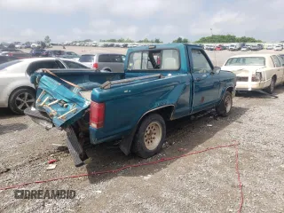 1992 Ford Ranger with VIN 1FTCR10AXNUB23337, listed as a Copart auction lot 53846484 with 624,472 mi miles and Non Repairable. Bid and sale history available at carsss.com. Image 3.