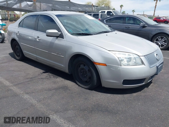 2007 Mercury Milan with VIN 3MEHM07Z97R645511, listed as a IAAI auction lot 42101537 with 209,282 mi miles and . Bid and sale history available at carsss.com. Image 1.