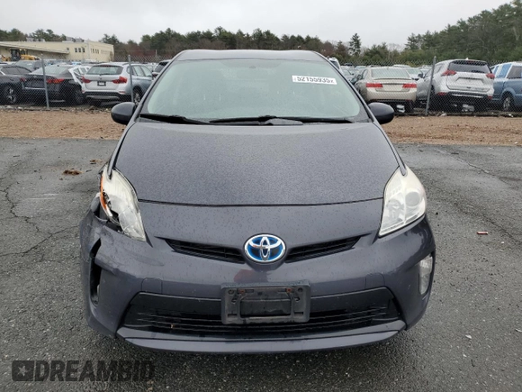 2012 Toyota Prius One with VIN JTDKN3DU0C5444706, listed as a Copart auction lot 52155935 with 226,388 mi miles and Salvage Title. Bid and sale history available at DreamBid. Image 5.