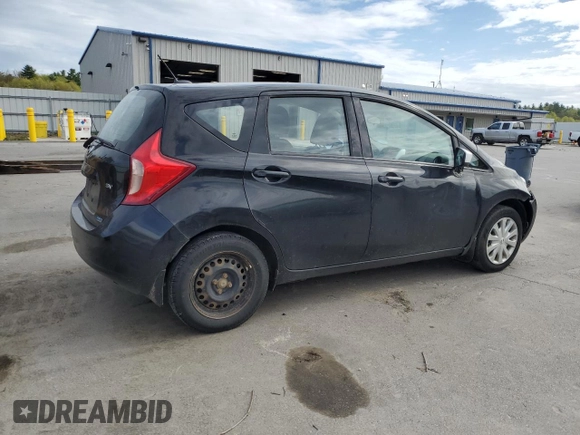2016 Nissan Note S with VIN 3N1CE2CP7GL374897, listed as a Copart auction lot 56362765 with 186,614 mi miles and Salvage title. Bid and sale history available at DreamBid. Image 3.