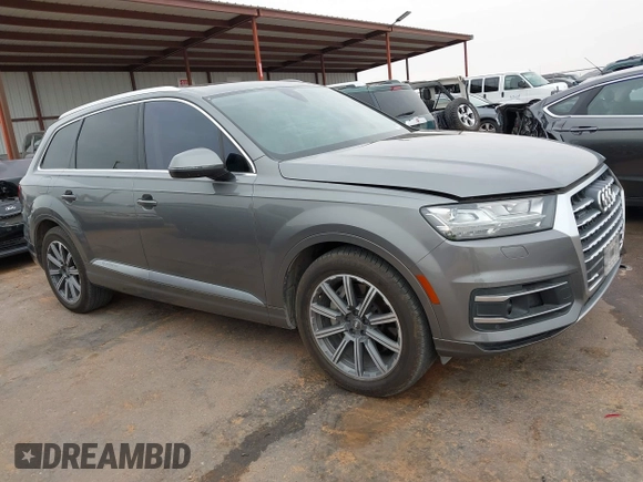 2017 Audi Q7 Premium Plus with VIN WA1LAAF7XHD037219, listed as a IAAI auction lot 41668831 with 114,444 mi miles. Bid and sale history available at carsss.com. Image 13.