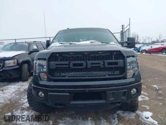 2012 Ford F-150 XL with VIN 1FTFX1ET9CFD01043, listed as a IAAI auction lot 41574319 with 87,573 mi miles. Bid and sale history available at carsss.com. Image 12.