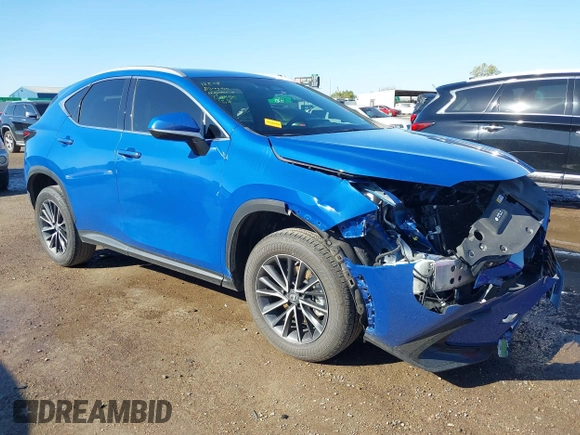 2023 Lexus NX with VIN 2T2GDCAZ8PC004438, listed as a IAAI auction lot 41113323 with 29,524 mi miles. Bid and sale history available at carsss.com. Image 1.