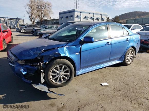 2011 Mitsubishi Lancer ES with VIN JA32U2FUXBU038686, listed as a Copart auction lot 42802015 with 121,646 mi miles and Salvage Title. Bid and sale history available at carsss.com. Image 1.